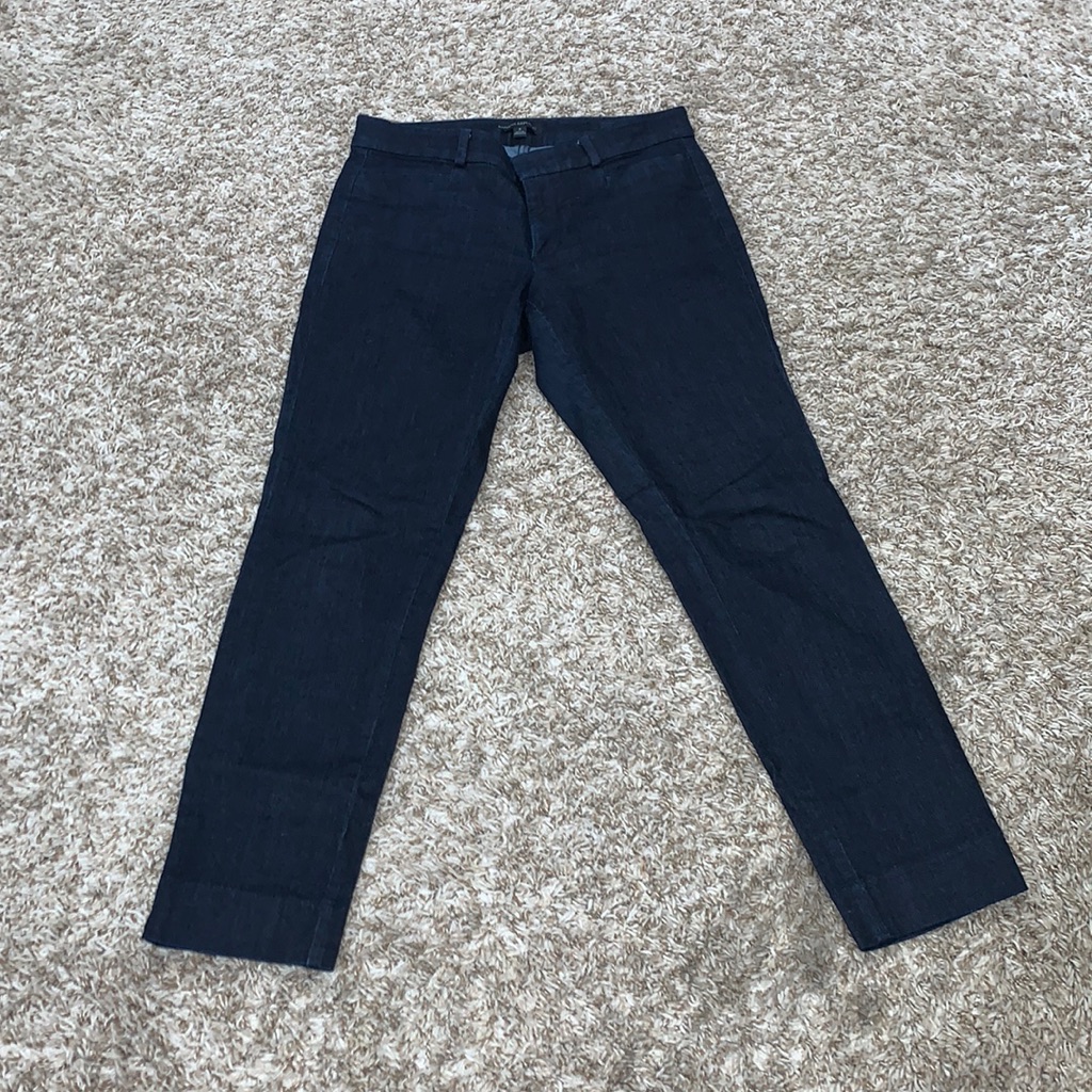 Dark Blue Ankle Jeans Brand Banana Republic